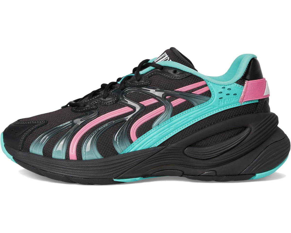 Men's PUMA F1 Inverse Shoes Flat Dark Gray-Aquatic