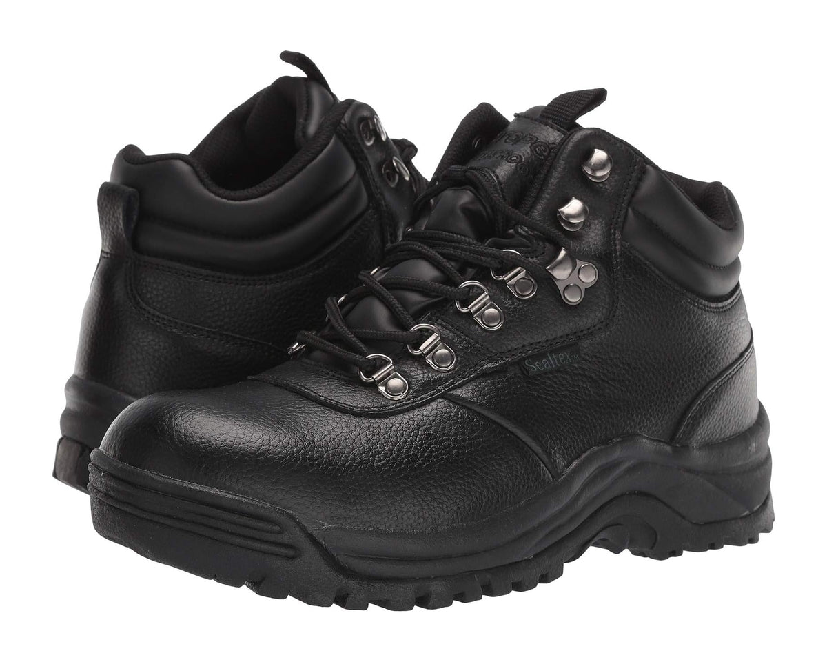 Men's Propet Cliff Walker Medicare/HCPCS Code = A5500 Diabetic Shoe Black