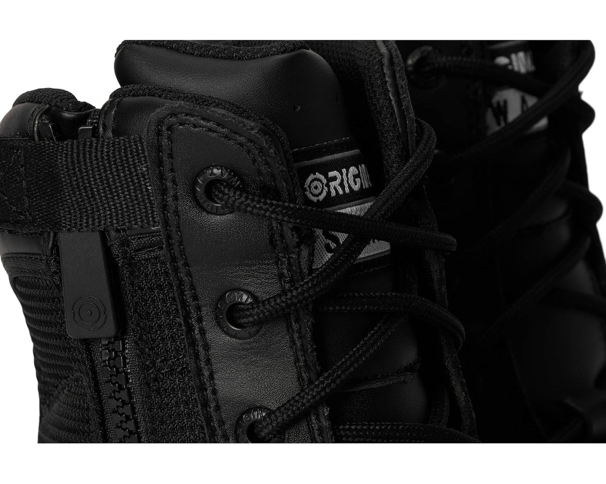 Men's Original S.W.A.T. Metro 9 Side Zip Safety Toe Black