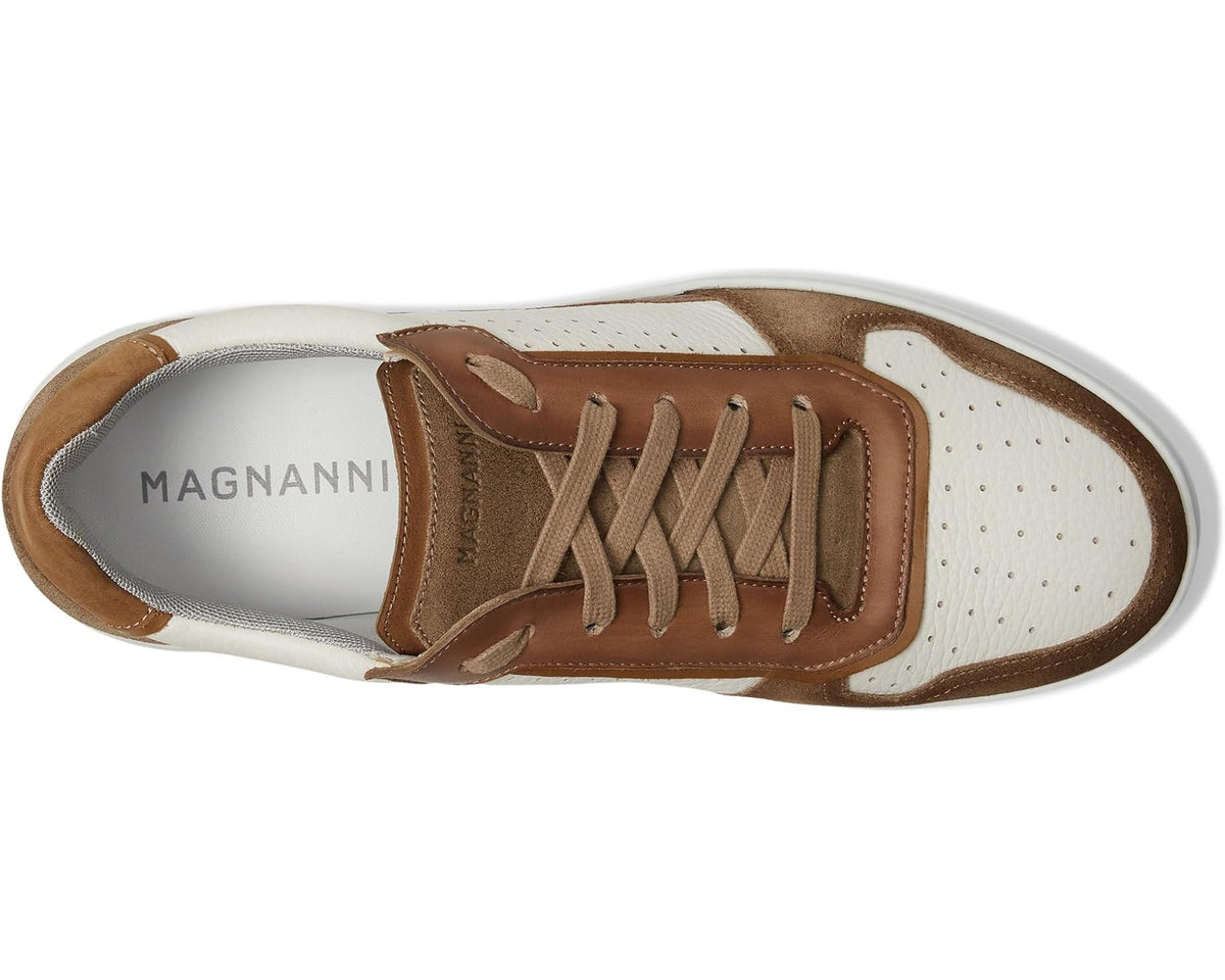 Men's Magnanni Costello White/Taupe