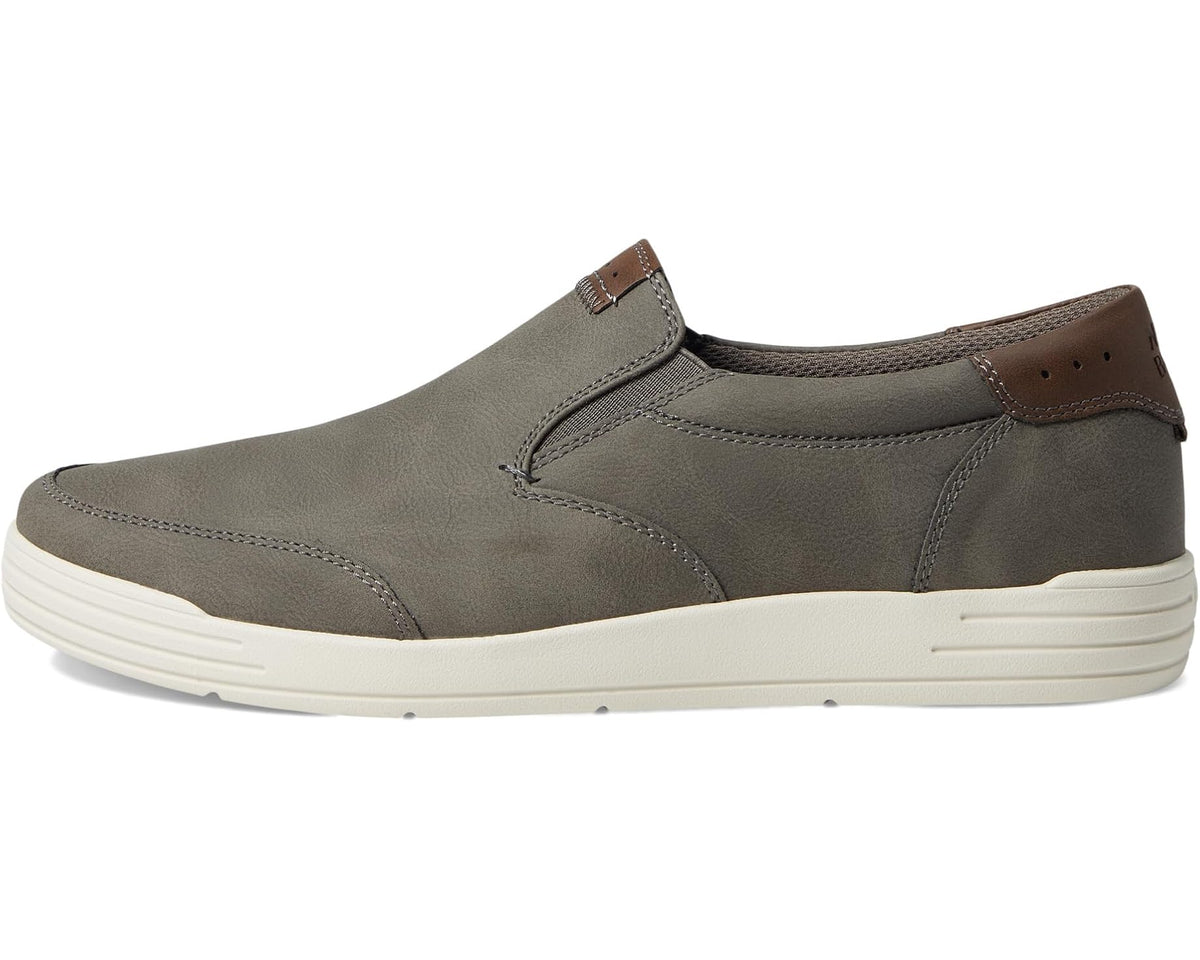 Men's Nunn Bush Kore City Walk Moc Toe Slip-On Charcoal