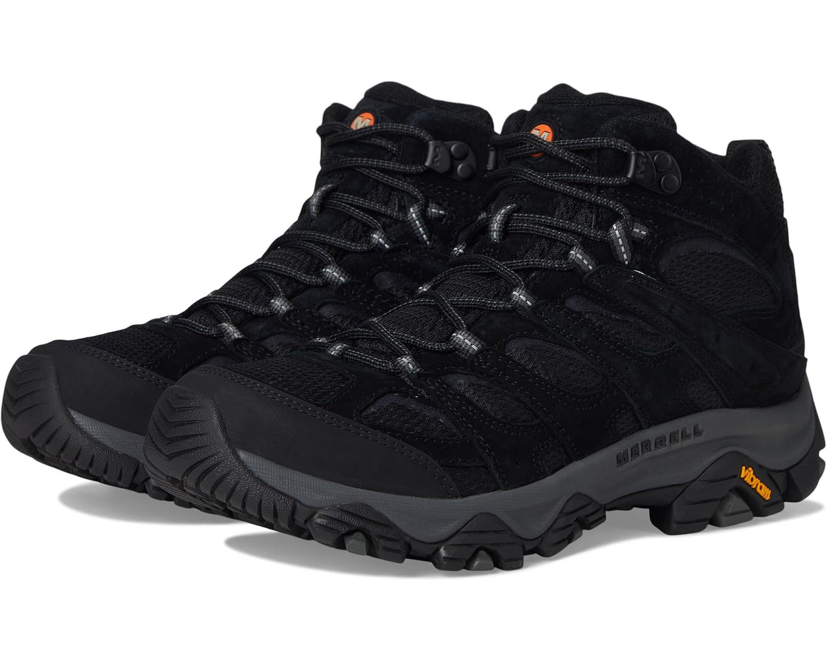 Men's Merrell Moab 3 Mid Black Night