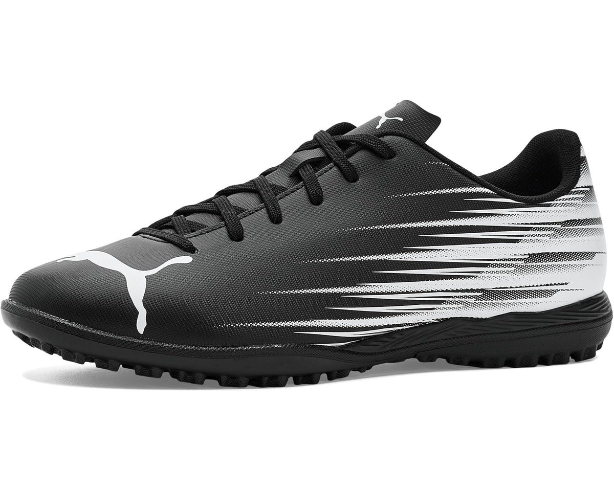 Men's PUMA Attacanto Turf Training Soccer Cleats Black/White