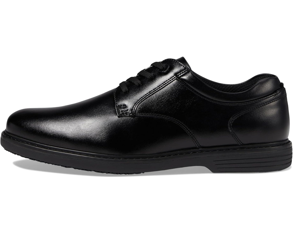 Men's Nunn Bush Wade Work Plain Toe Oxford Black