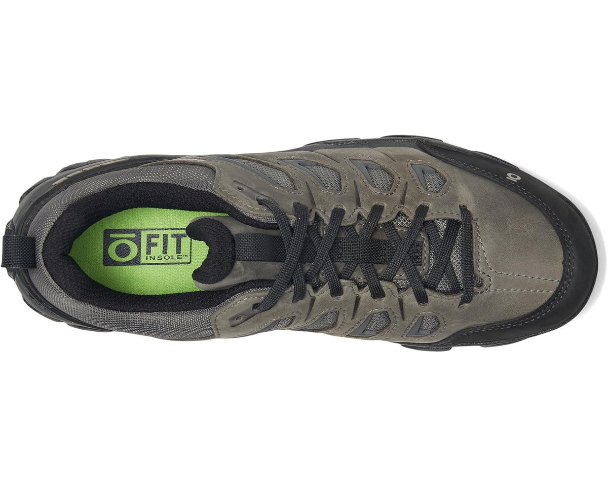 Men's Oboz Sawtooth X Low B-DRY Charcoal
