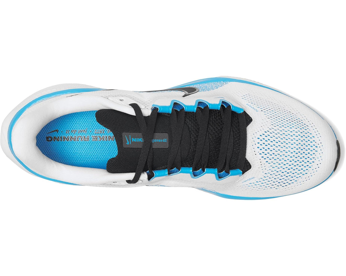 Men's Nike Pegasus 41 White/Black/Blue Hero