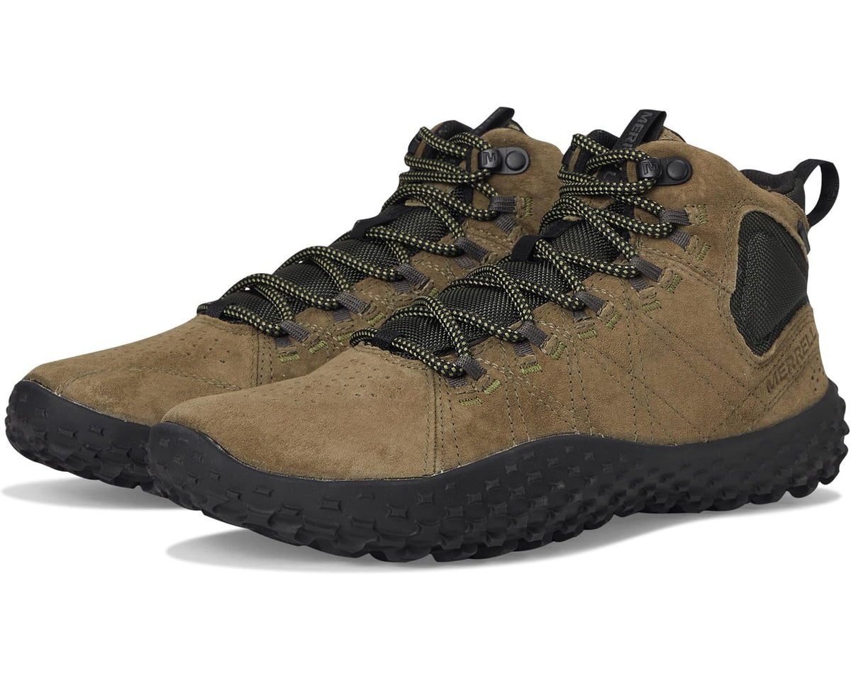 Men's Merrell Wrapt Mid WP Olive/Black