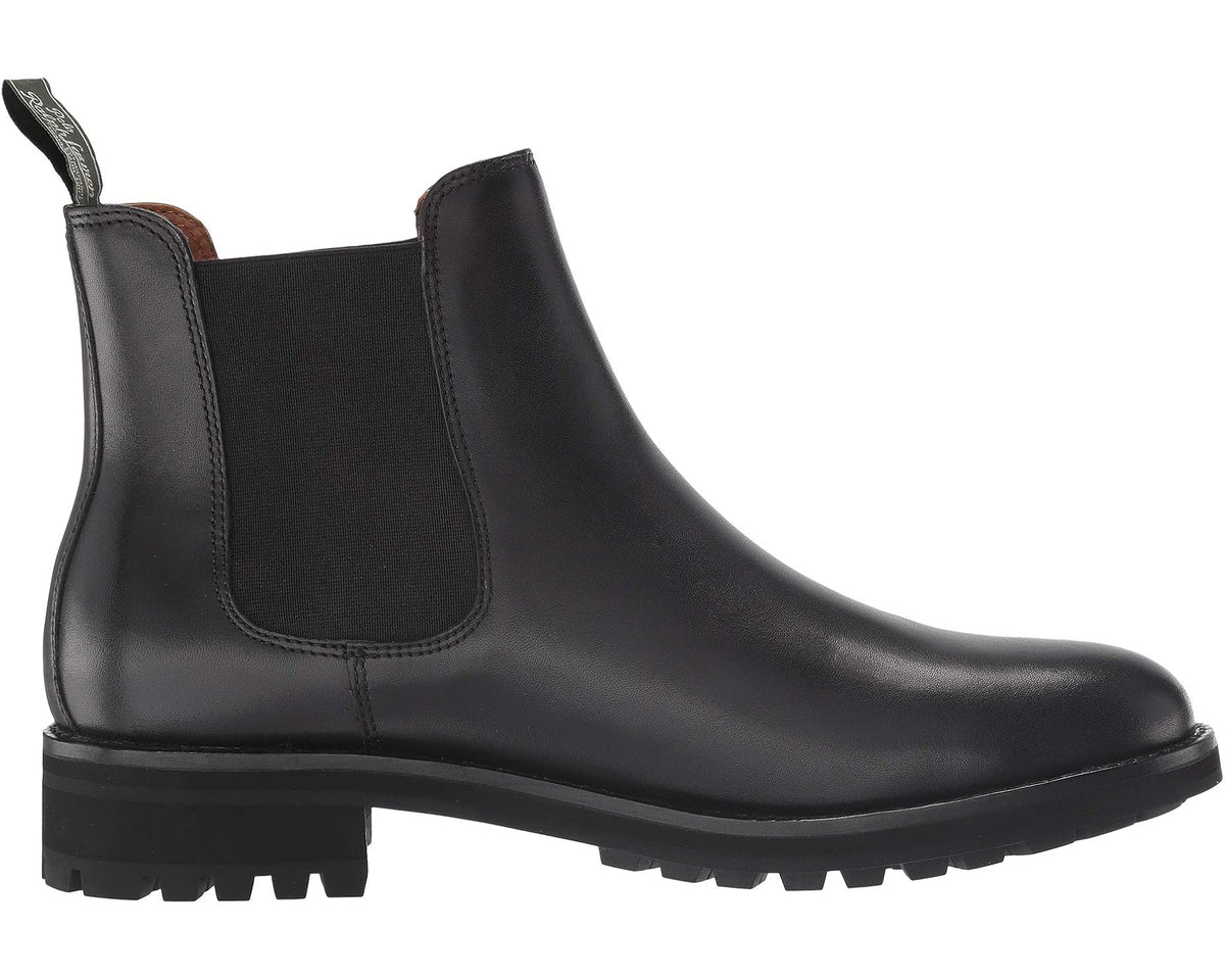 Men's Polo Ralph Lauren Bryson Chelsea Boot Black Dress Calf