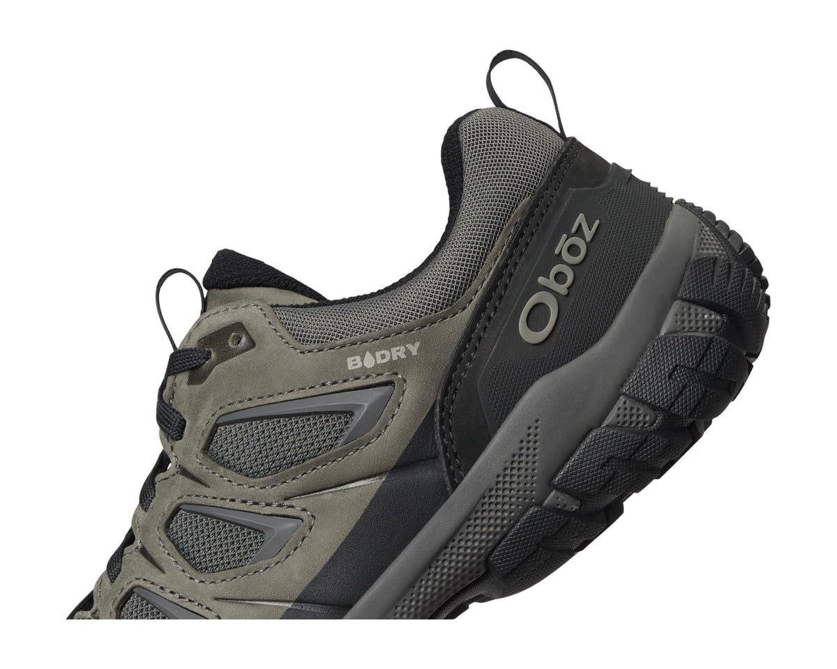 Men's Oboz Sawtooth X Low B-DRY Charcoal