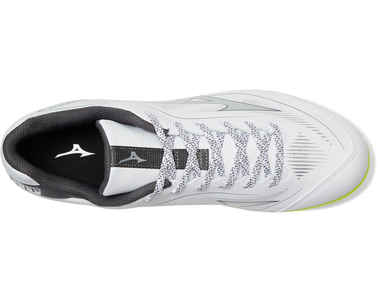 Men's Mizuno Cushionrevo Diamond Tpu White/Safety Yellow