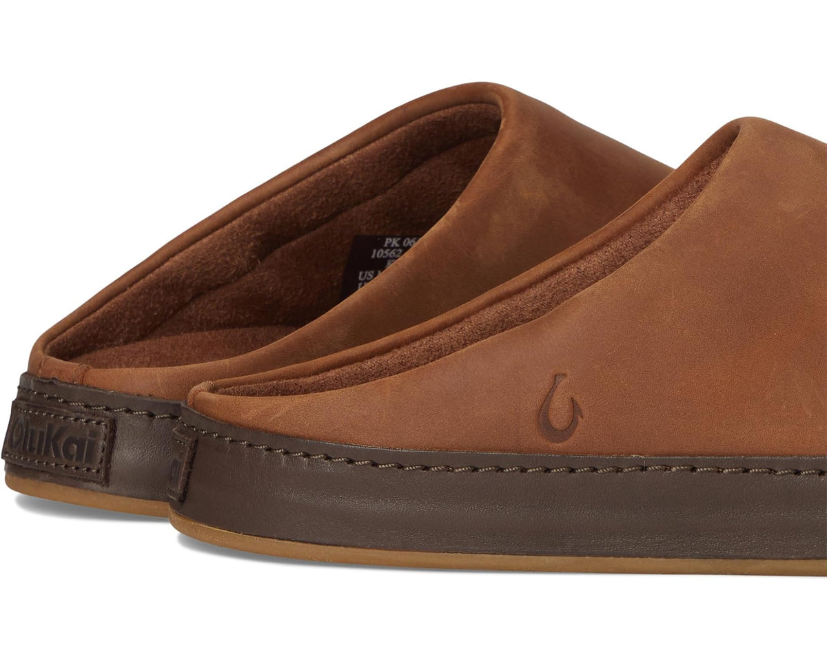 Men's OluKai Ku'u Toffee/Dark Java