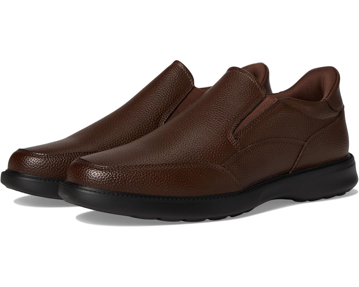 Men's Marc Joseph New York Chicago Road (Hands Free Technology) Brown Grainy Leather