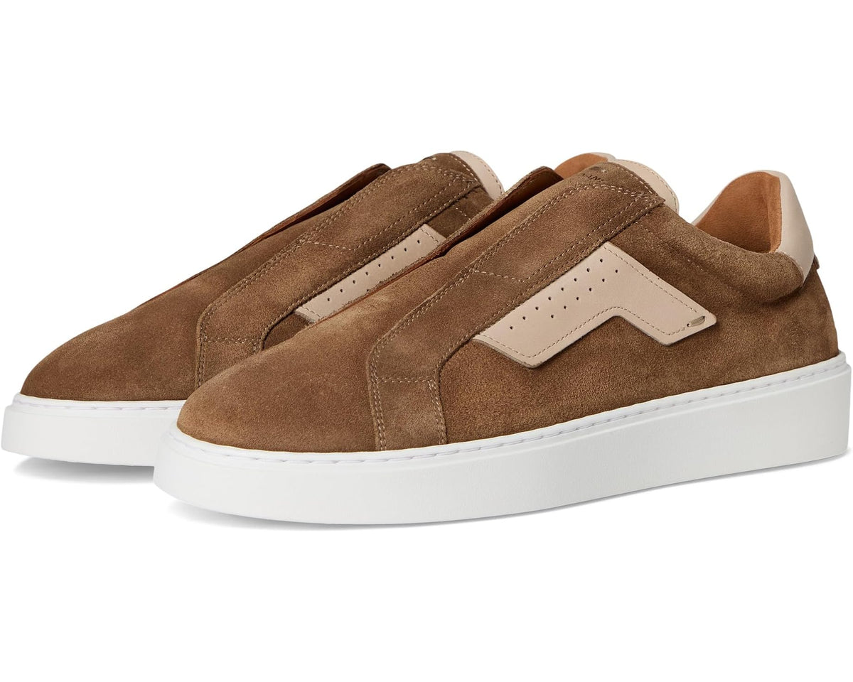 Men's Magnanni Phoenix Slip Taupe Suede