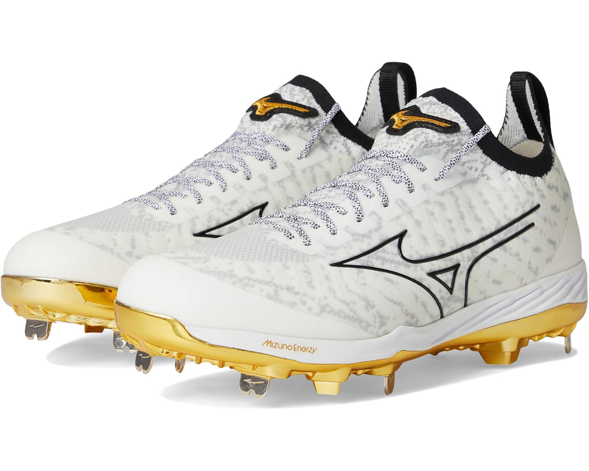 Men's Mizuno Pro Knit 2 Metal White-Gold