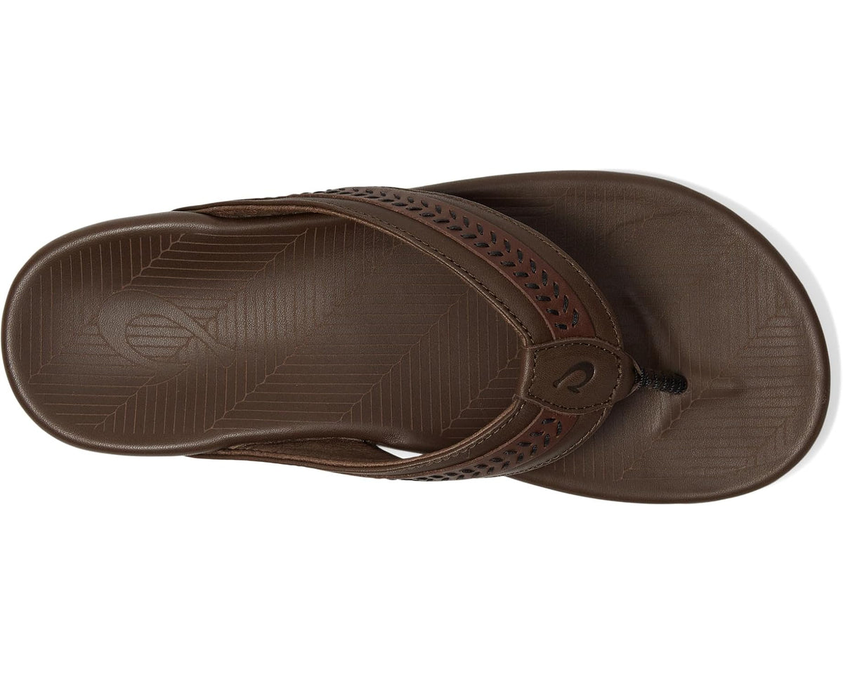 Men's OluKai Aho - M Dk Wood / Dk Wood