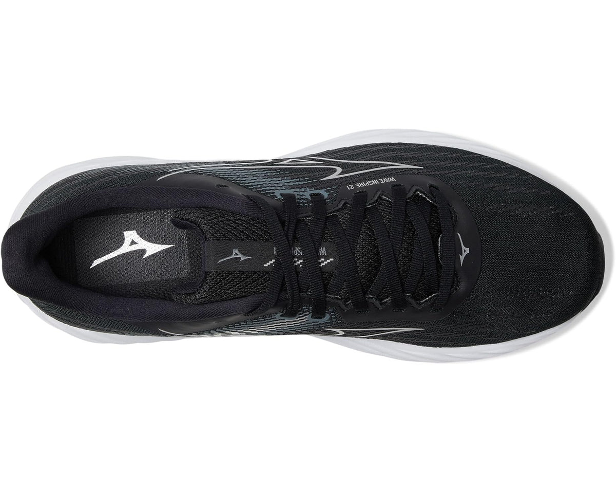 Men's Mizuno Wave Inspire 21 Black/Silver