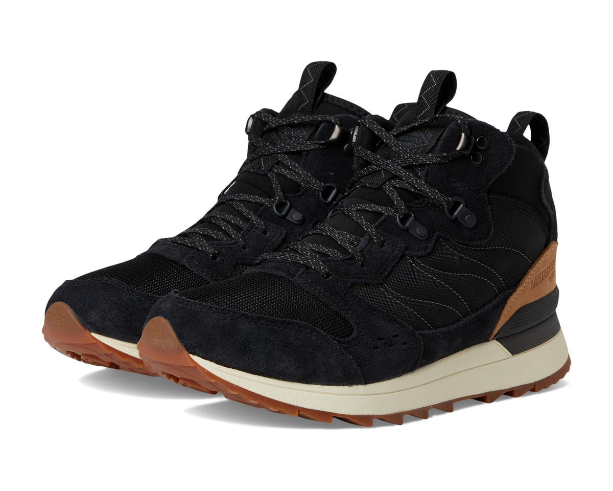 Men's Merrell Alpine 83 Sneaker Recraft Mid Waterproof Black