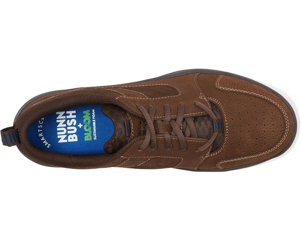 Men's Nunn Bush MAC Moccasin Toe Oxford Brown