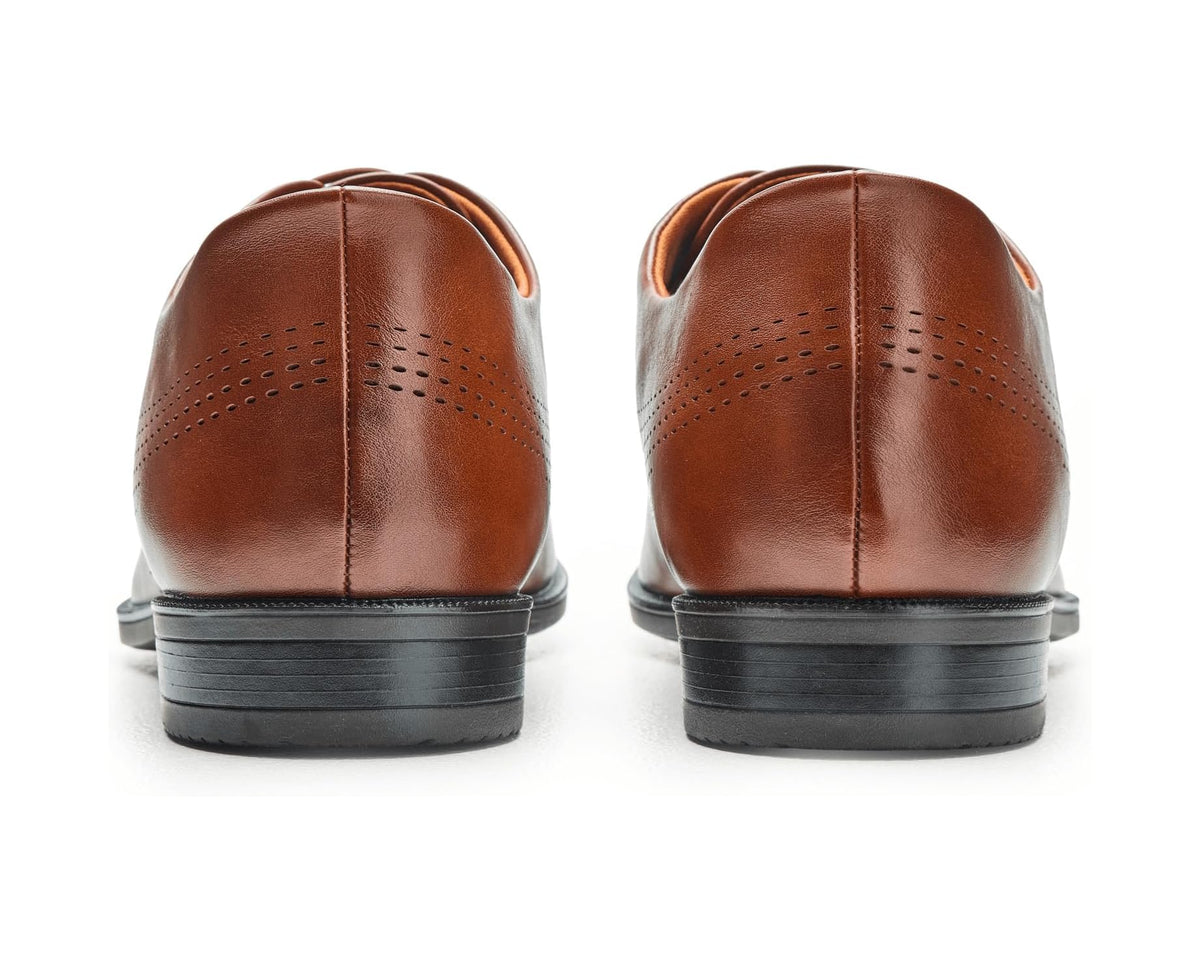 Men's Marc Joseph New York East Road (Hands Free Technology) Cognac Faux Leather