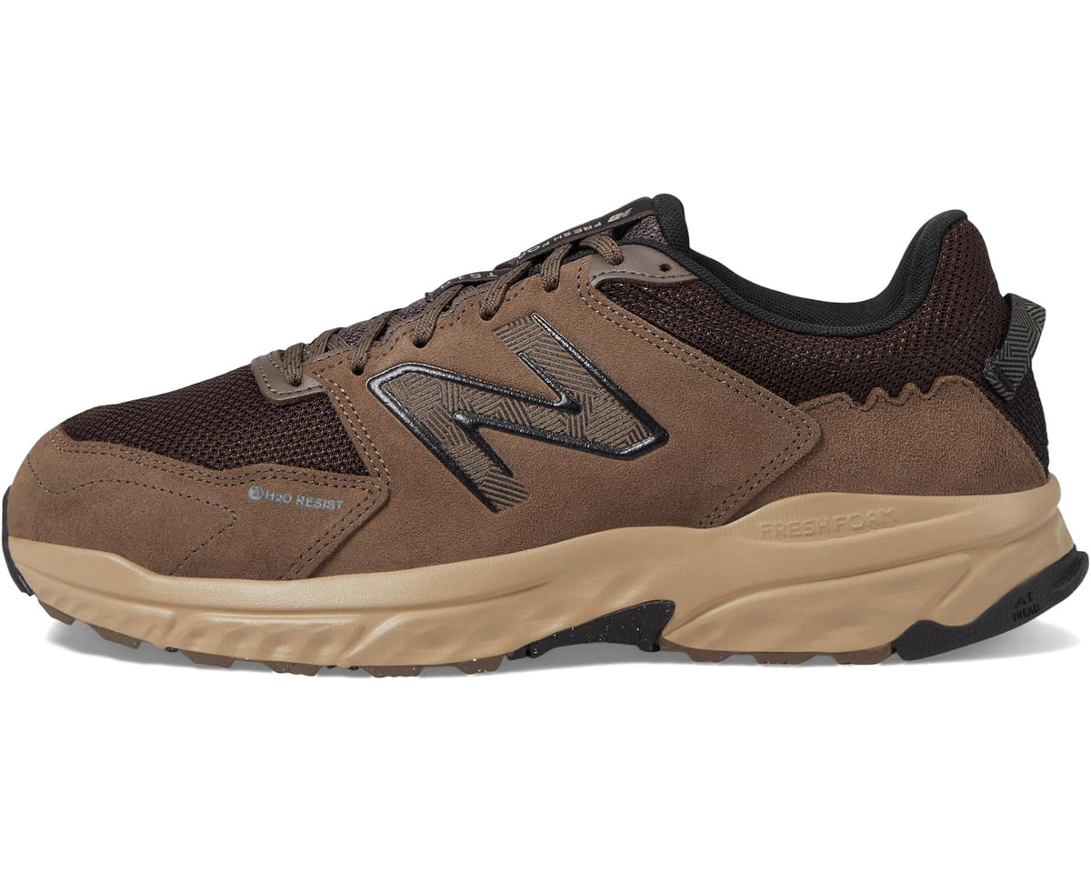 Men's New Balance Fresh Foam T510v6 H2O Resist Dark Mushroom/Stoneware