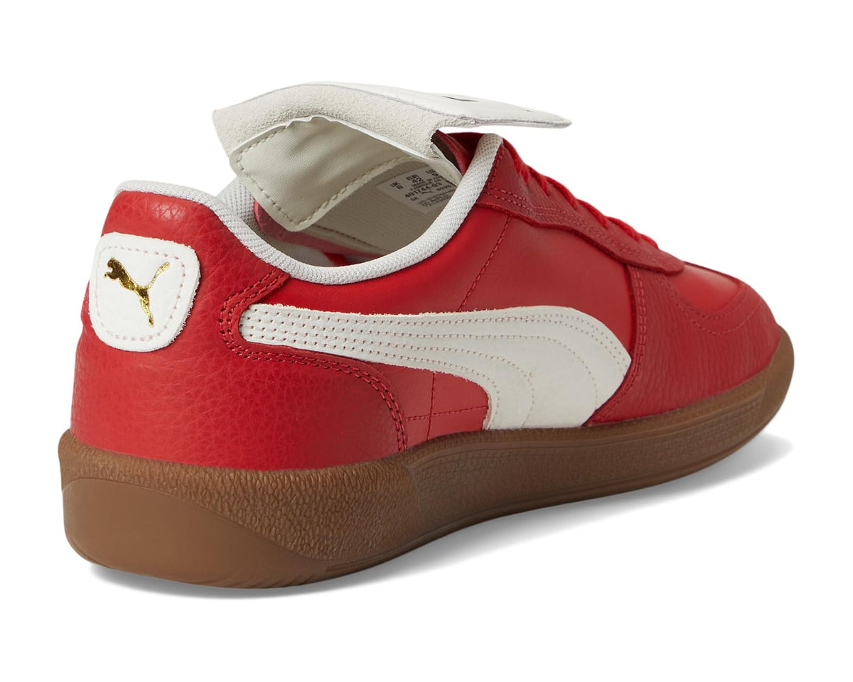 Men's PUMA Palermo Premium Shoes For All Time Red/Warm White