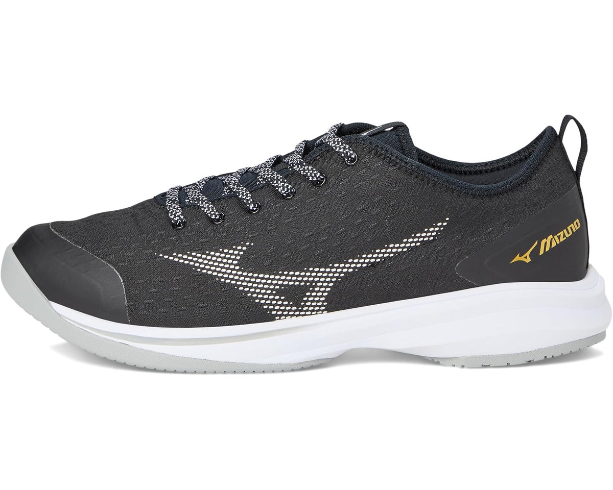 Men's Mizuno Dominant 4 Low Turf Black-White
