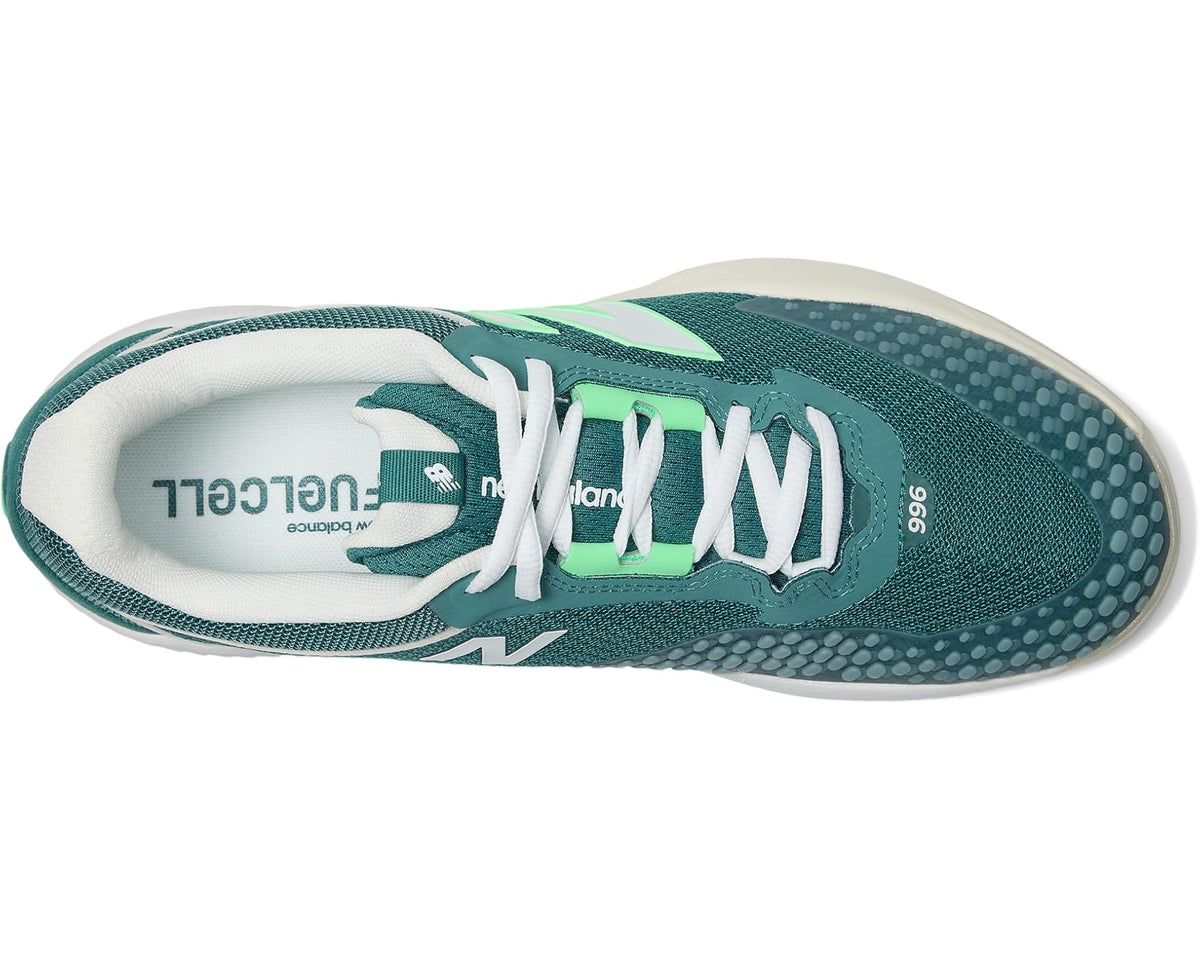 Men's New Balance FuelCell 996v6 Tennis Shoes New Spruce/White/Gum
