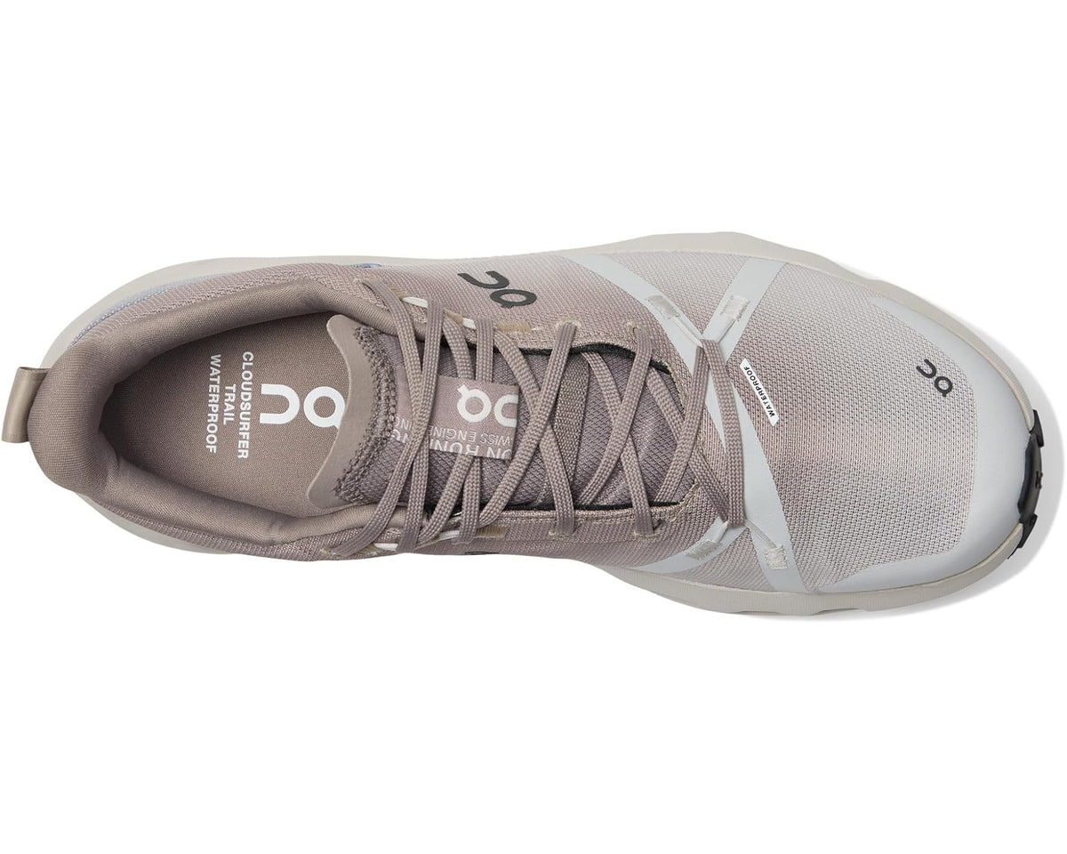 Men's On Cloudsurfer Trail Waterproof Desert/Wolf