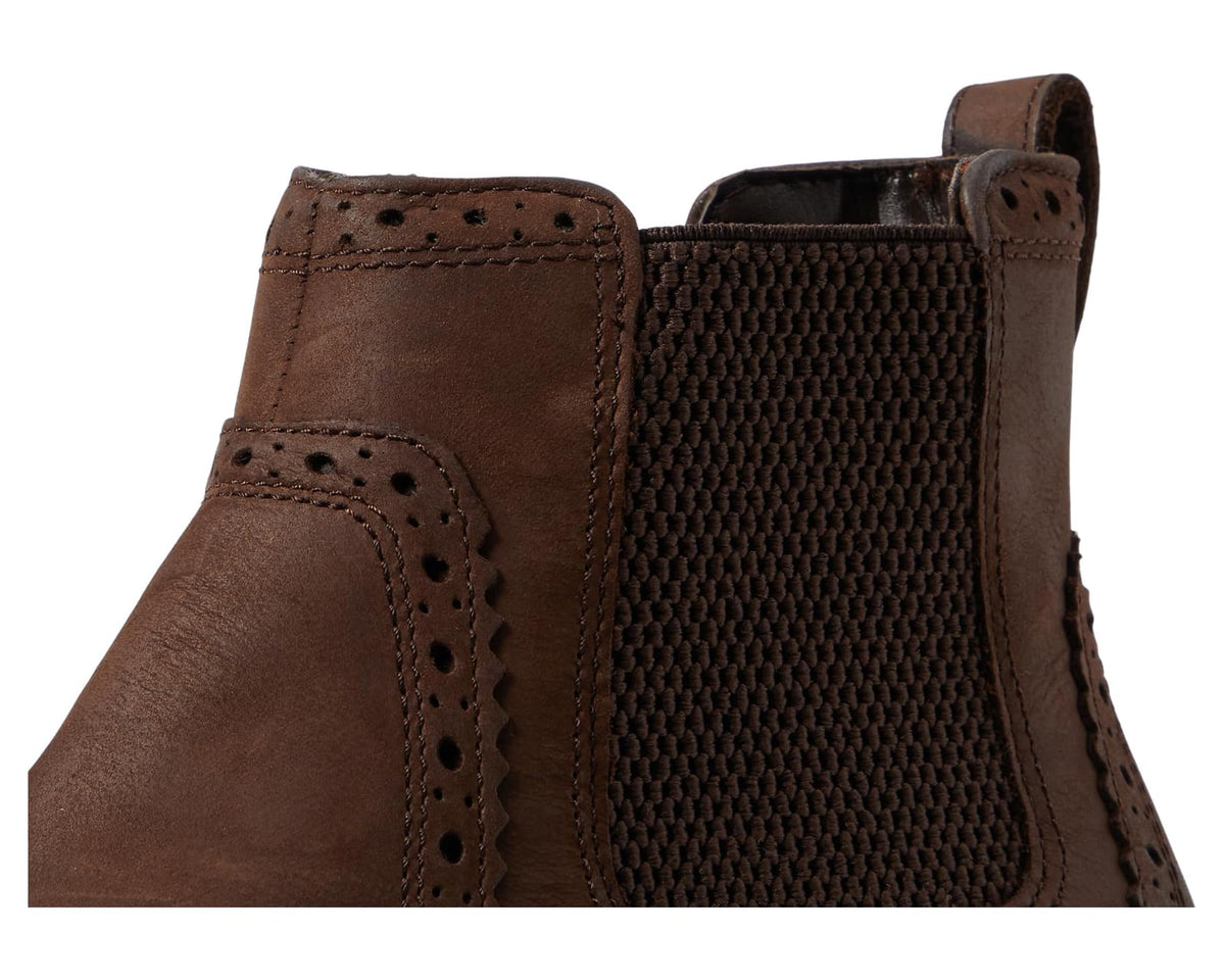 Men's Nunn Bush Otis 2.0 Chelsea Fashion Leather Boots Brown