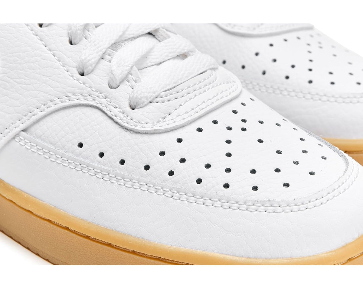 Men's Nike Court Vision Low White/White/Photon Dust/Gum Light Brown