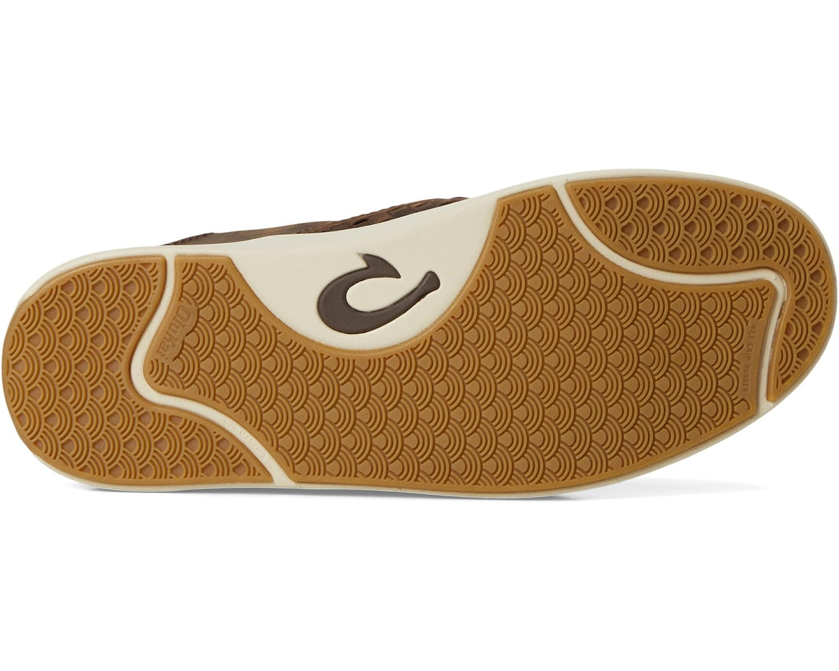 Men's OluKai Lae'ahi Lauhala Dark Java/Dark Java