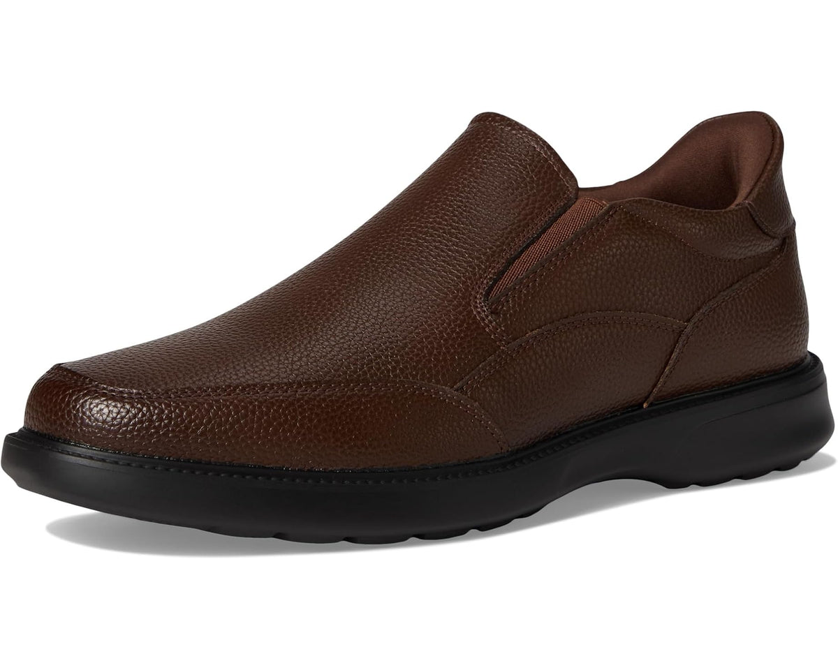 Men's Marc Joseph New York Chicago Road (Hands Free Technology) Brown Grainy Leather