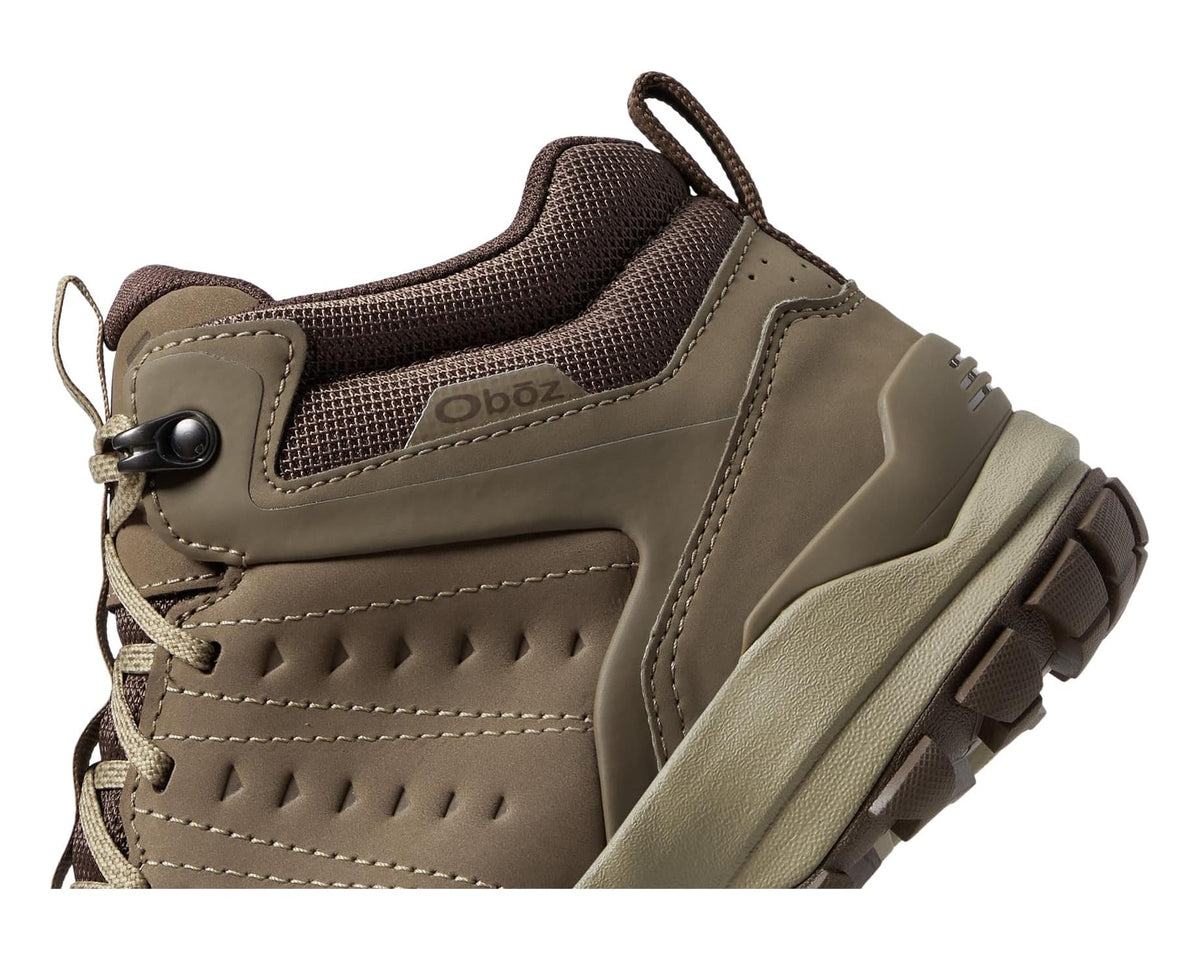Men's Oboz Sypes Mid Leather B-DRY Morel Brown