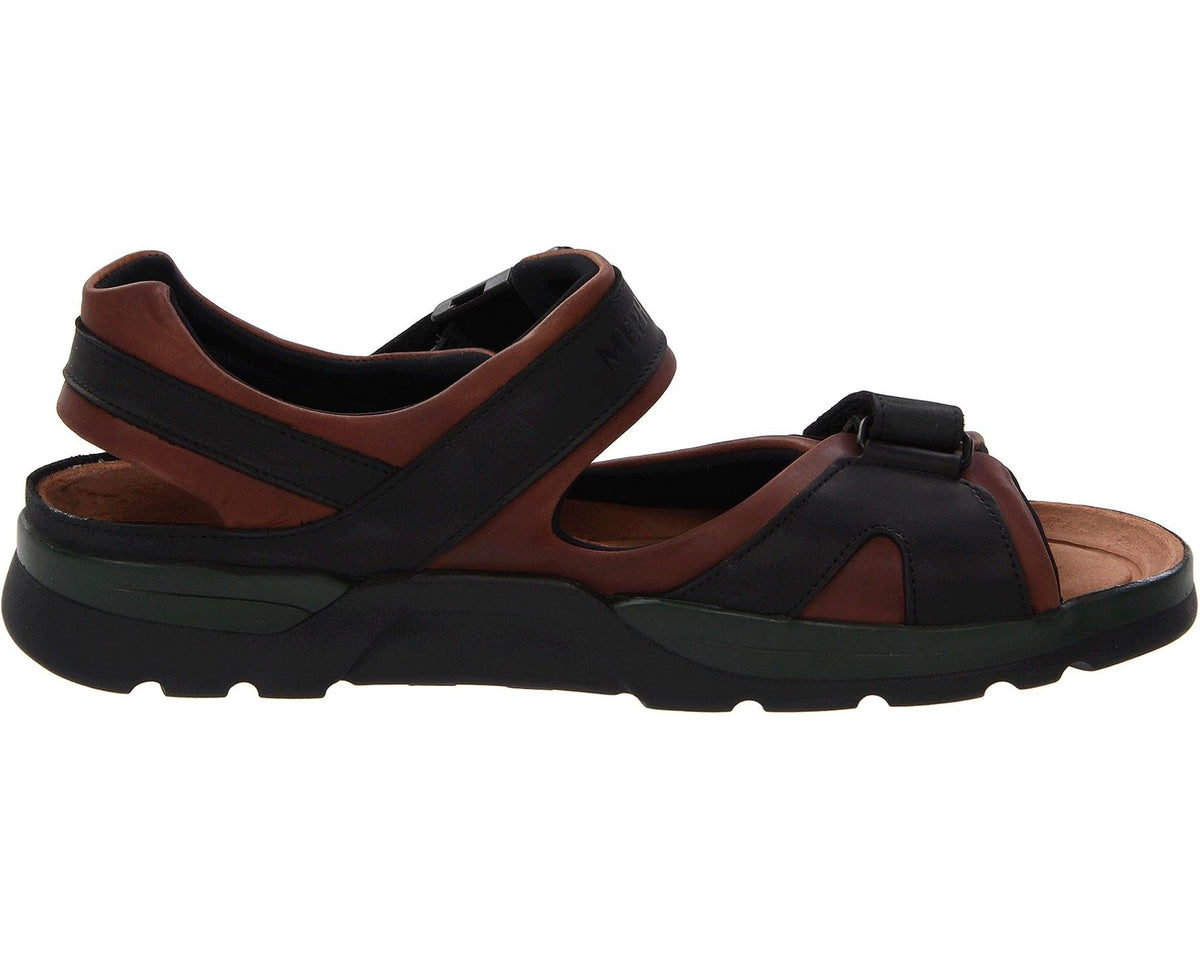 Men's Mephisto Shark Dark Brown/Black Waxy Leather