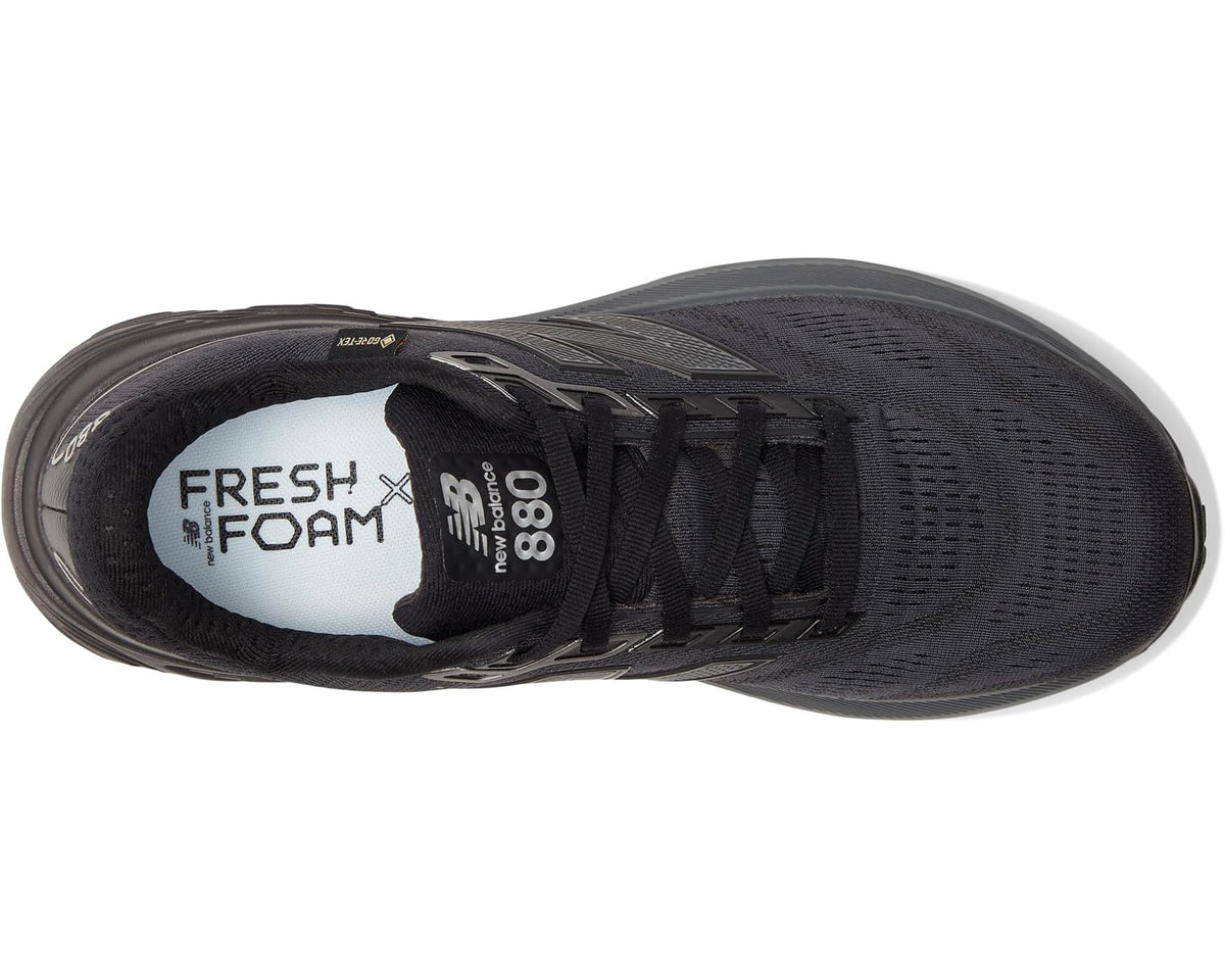 Men's New Balance Fresh Foam X 880 v15 GORE-TEX® Black/Castlerock/Silver Metallic