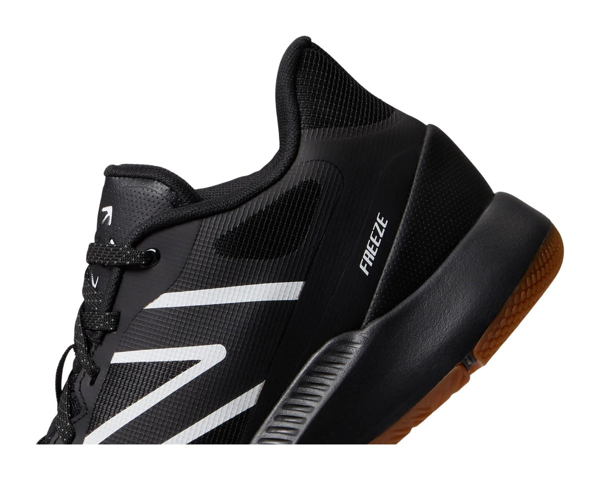 Men's New Balance Freezelx V4 Box Lacrosse Cleats Black/Gum