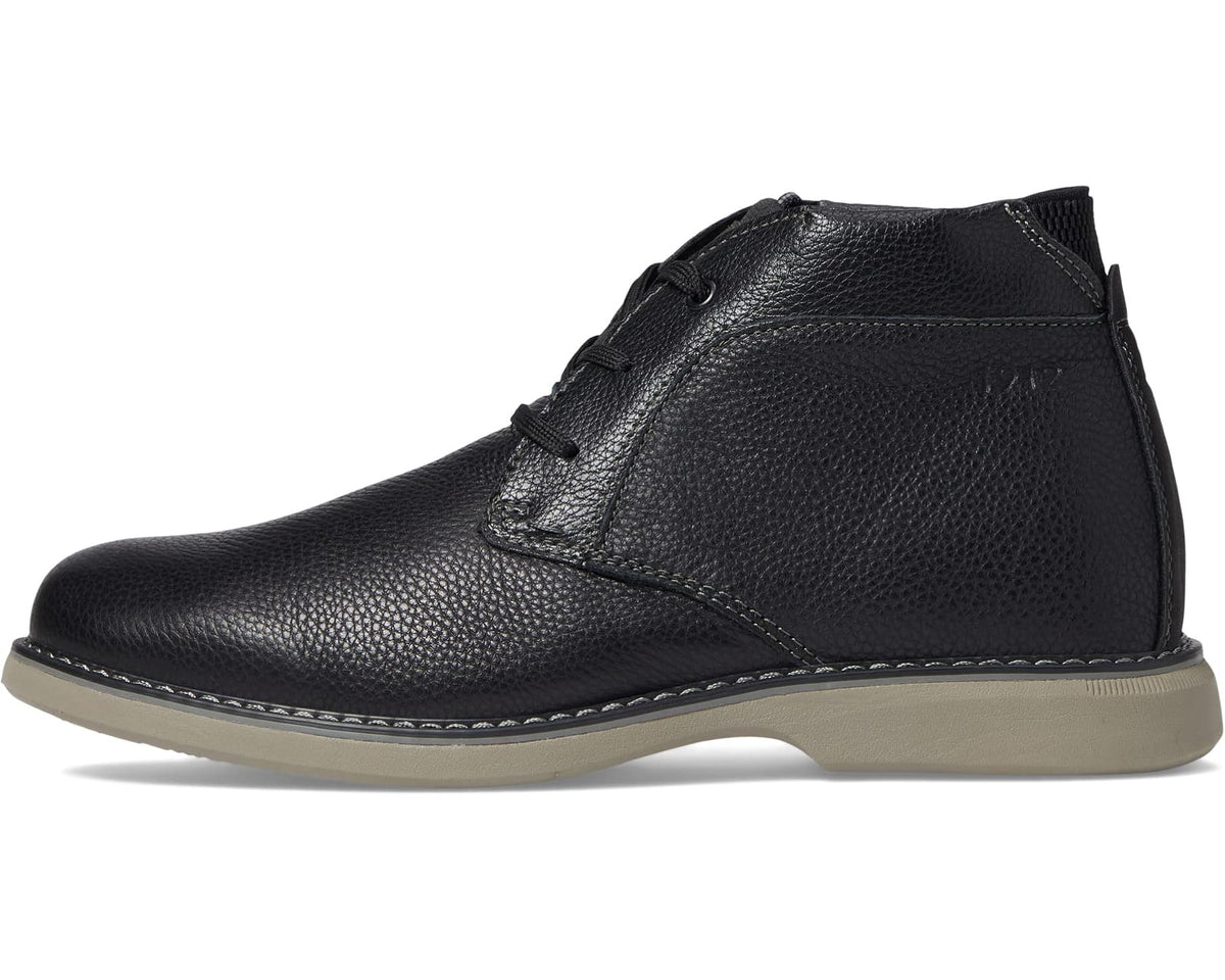 Men's Nunn Bush Otto Plain Toe Chukka Boots Black