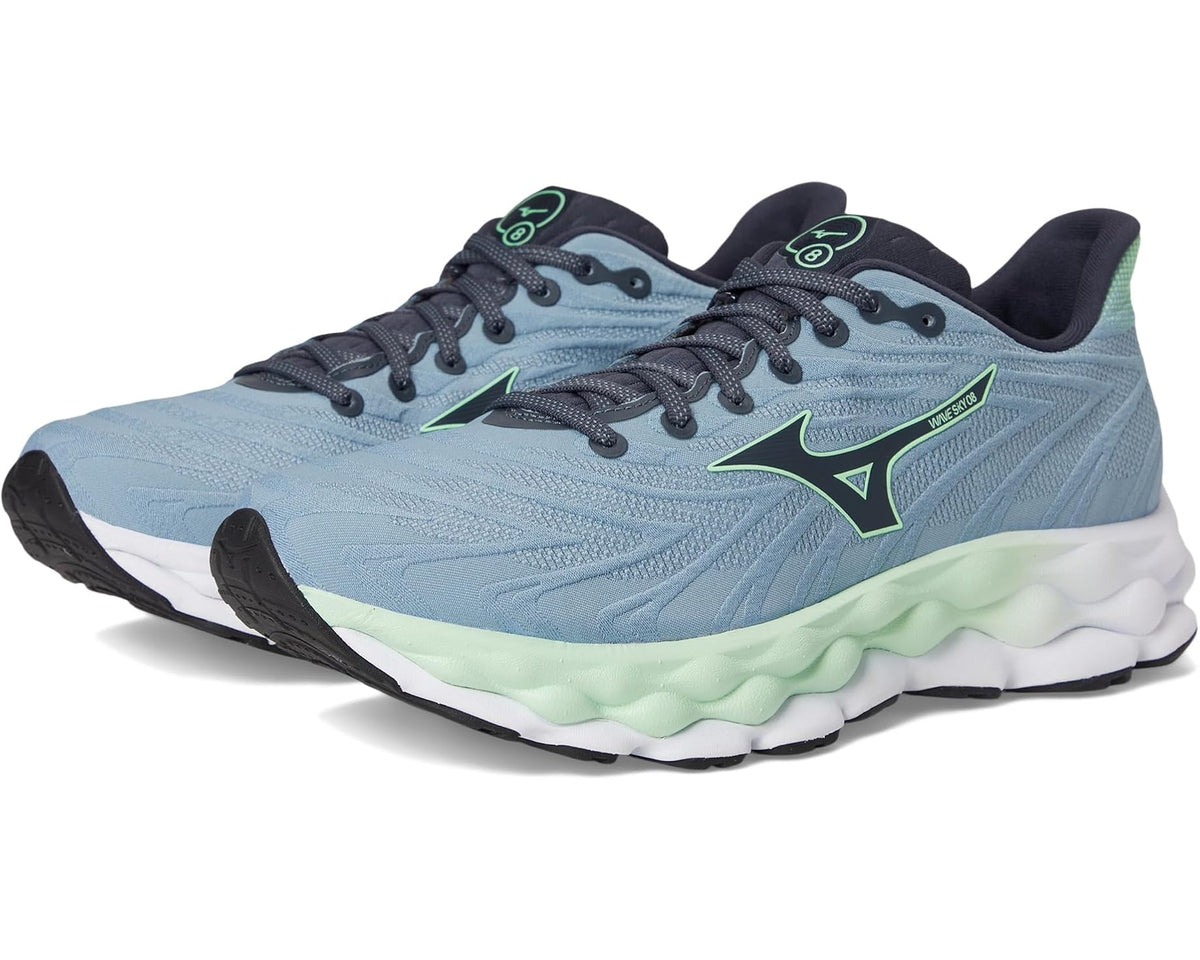 Men's Mizuno Wave Sky 8 Citadel/Vintage Indigo