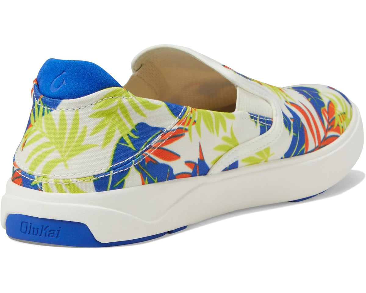 Men's OluKai Lae'ahi Pa'i Off-White/Aloha