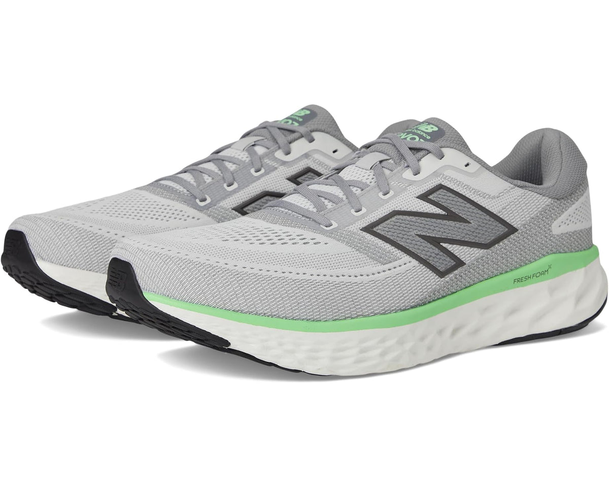 Men's New Balance Fresh Foam X Evoz v4 Grey Matter/Slate Grey/Electric Jade