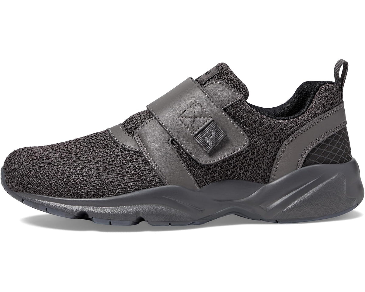Men's Propet Stability X Strap Stone/Black