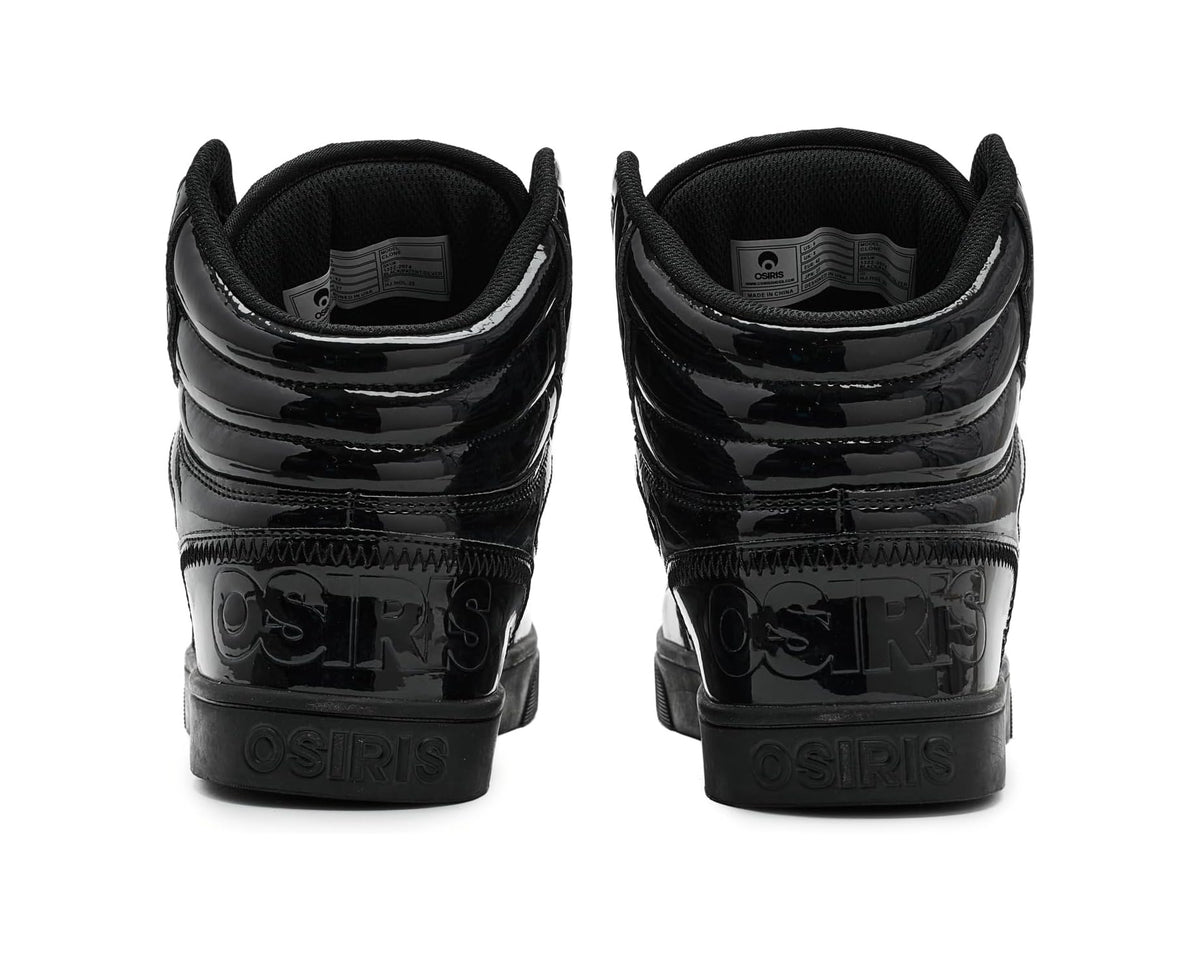 Men's Osiris Clone Black/Patent/Silver