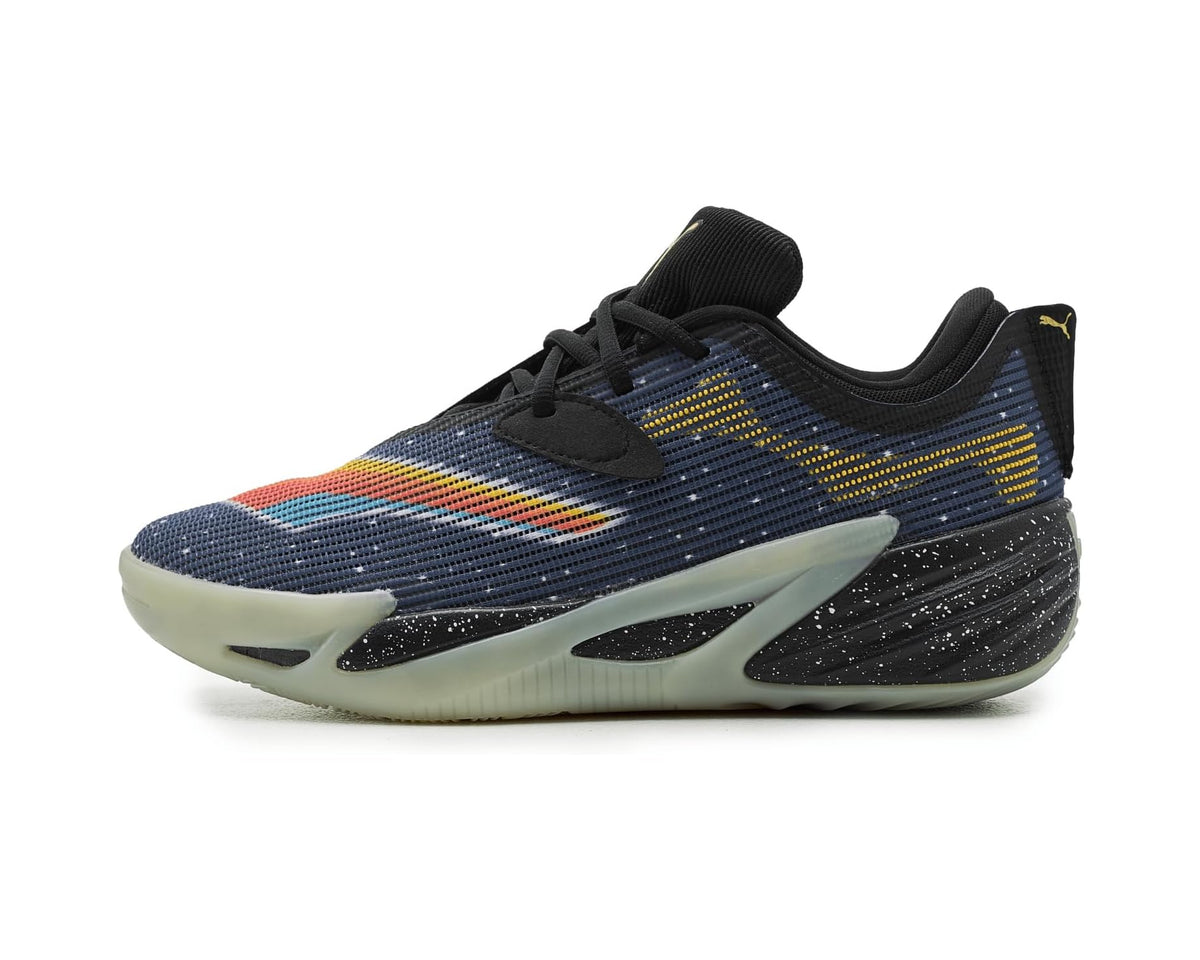 Men's PUMA All-Pro Nitro 2 E.T. Basketball Shoes Elektro Blue/Black