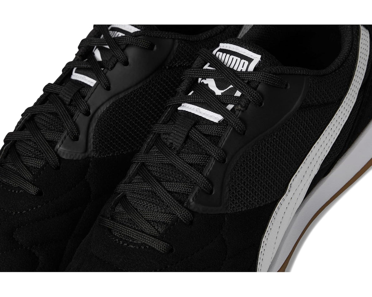 Men's PUMA King Top Indoor Trainer Soccer Shoes Puma Black-Puma White-Puma Gold