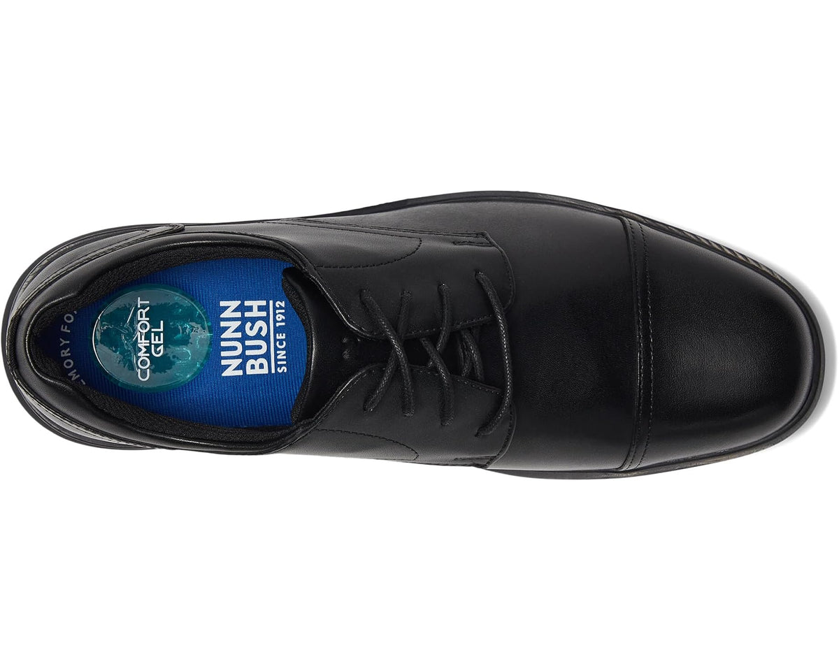 Men's Nunn Bush Kore Pro Cap Toe Oxford Black