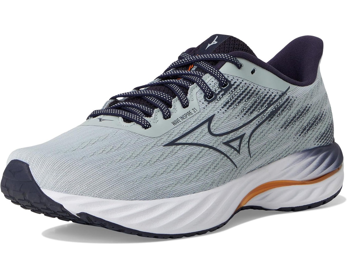 Men's Mizuno Wave Inspire 21 Pearl Bl/Baritone Bl