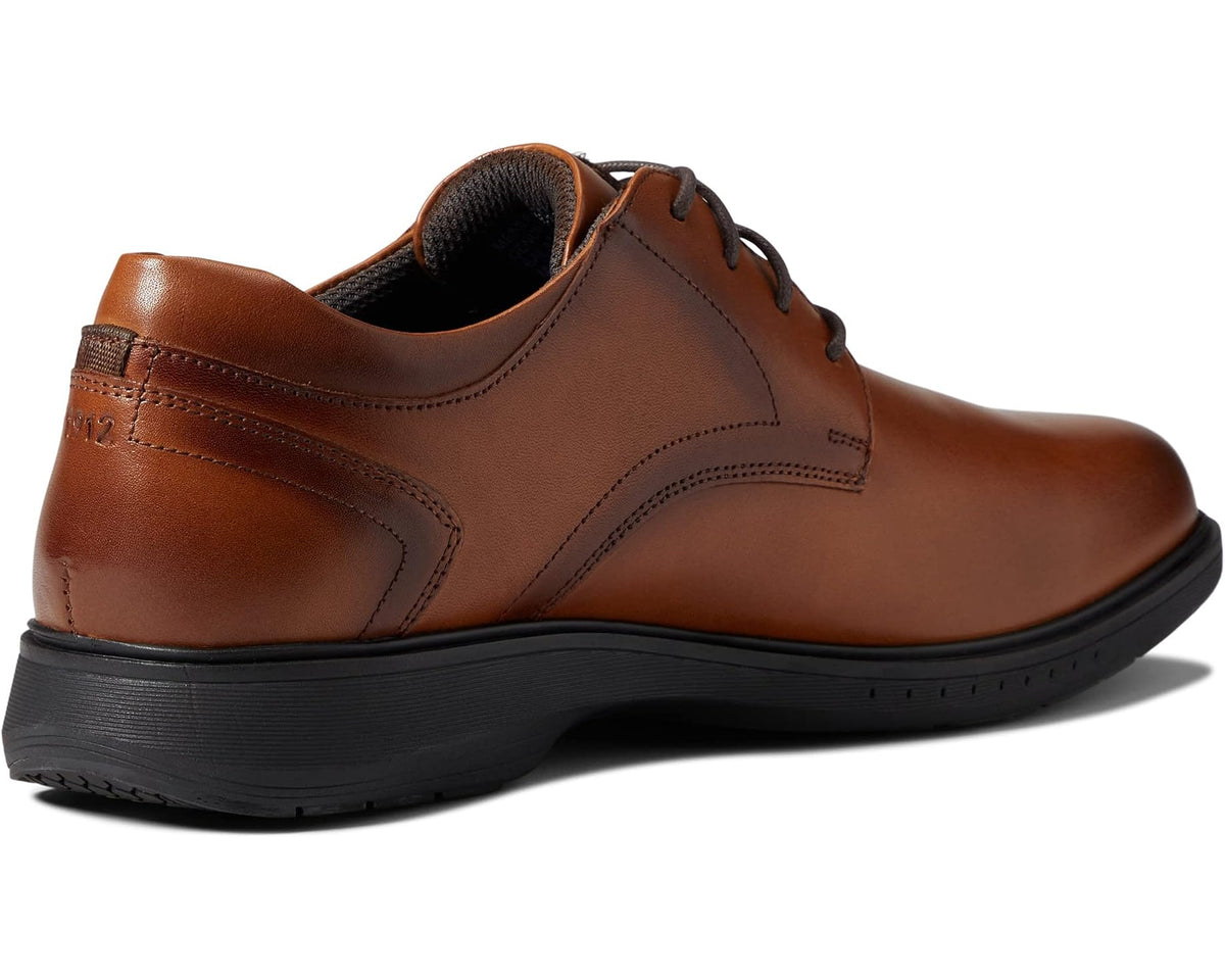 Men's Nunn Bush Kore Pro Plain Toe Oxford Cognac
