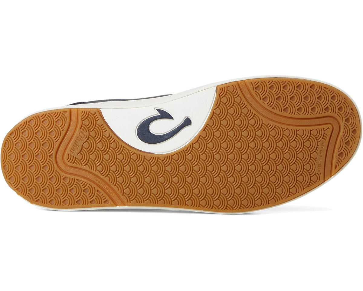 Men's OluKai Lae'Ahi Li 'Ili Trench Blue/Trench Blue
