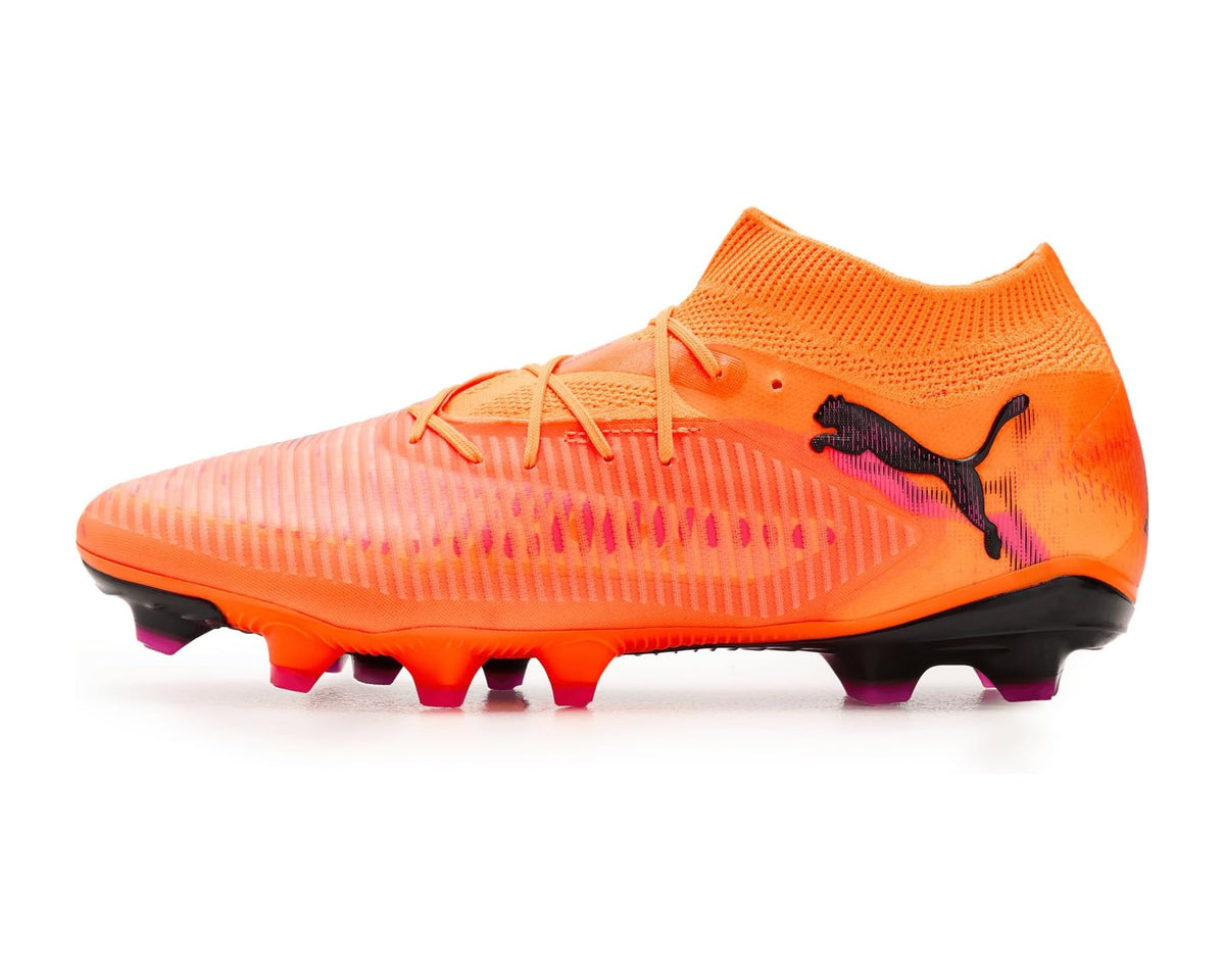 Men's PUMA Future 8 Pro Firm, Artificial Ground Soccer Cleats Heat Fire/Black/Ravish