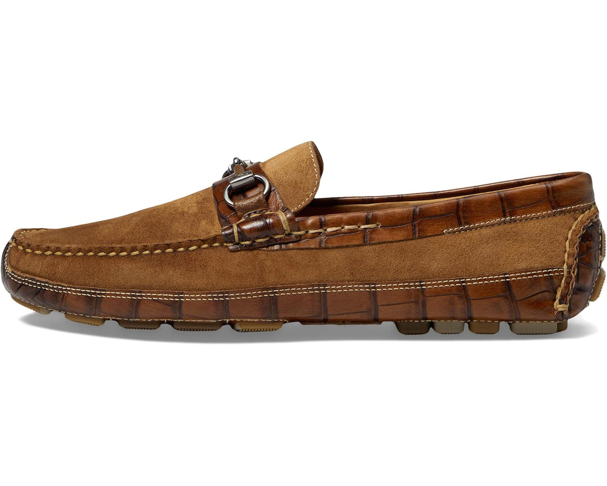 Men's Martin Dingman Monte Carlo Horse Bit Driving Style Loafer French Roast